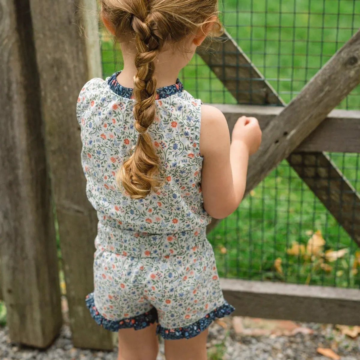 minnow Girls Short Set Capeside Vineyard Fashion