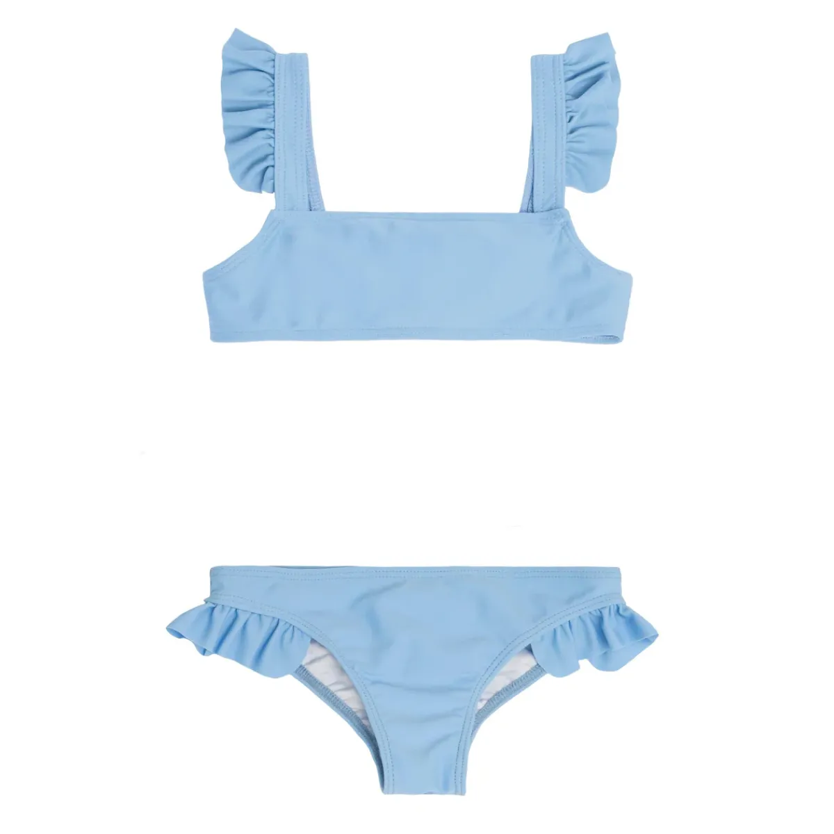 minnow Girls Tie Back Bikini Peri Blue Discount