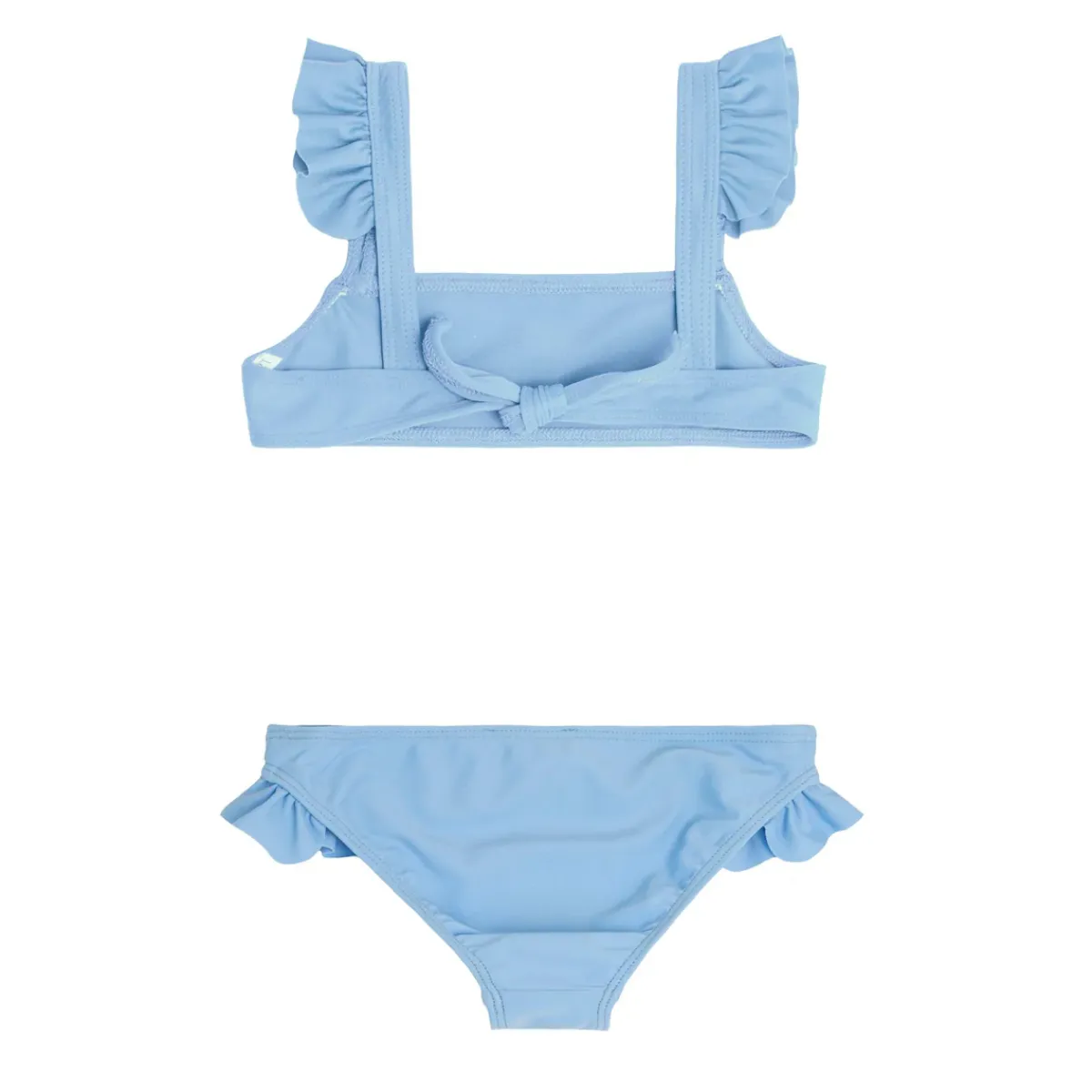 minnow Girls Tie Back Bikini Peri Blue Discount