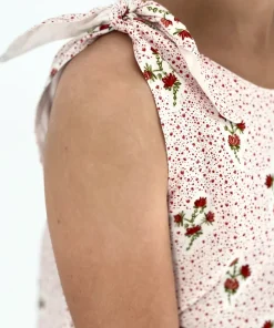 minnow Girls Tie Knot Bloomer Set | Swim Raspberry Red Fashion