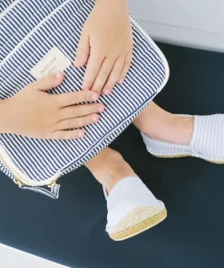 minnow Lunchbox Navy Stripe New