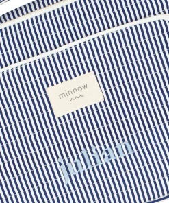 minnow Lunchbox Navy Stripe New