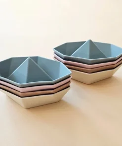 minnow Minito & Co Silicone Origami Boat Toys Fashion