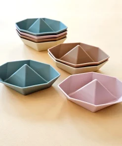 minnow Minito & Co Silicone Origami Boat Toys New