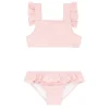 minnow X Daphne Oz Girls Ruffle Bikini Strawberries And Cream Discount