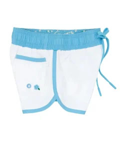 minnow X Fanm Mon Boy's Boardie Coconut Grove White Sale