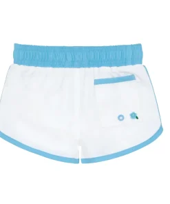 minnow X Fanm Mon Boy's Boardie Coconut Grove White Sale