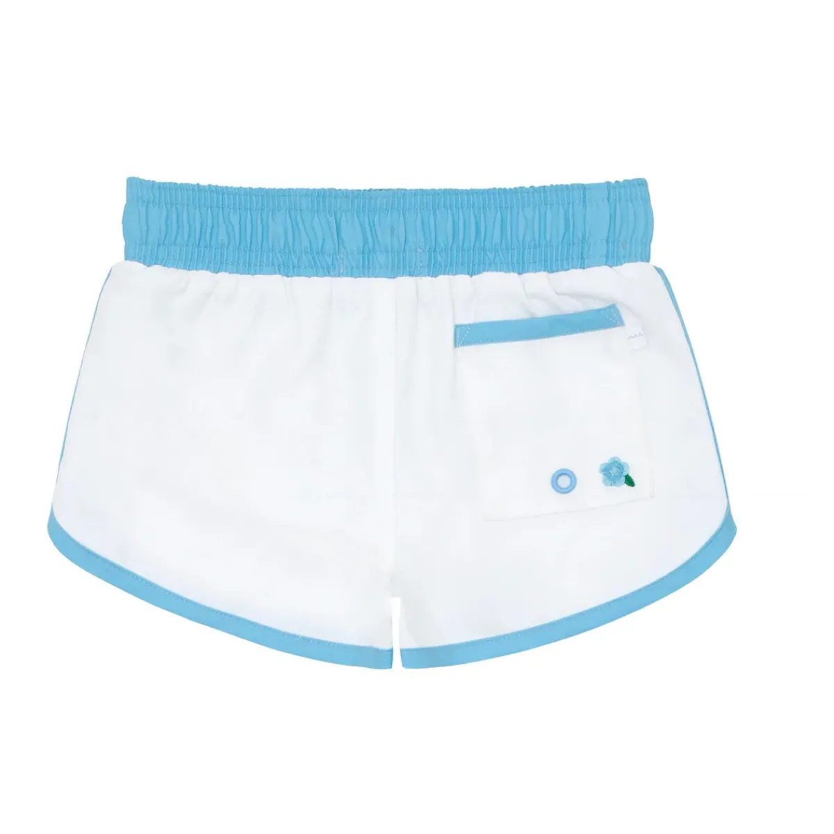 minnow X Fanm Mon Boy's Boardie Coconut Grove White Sale