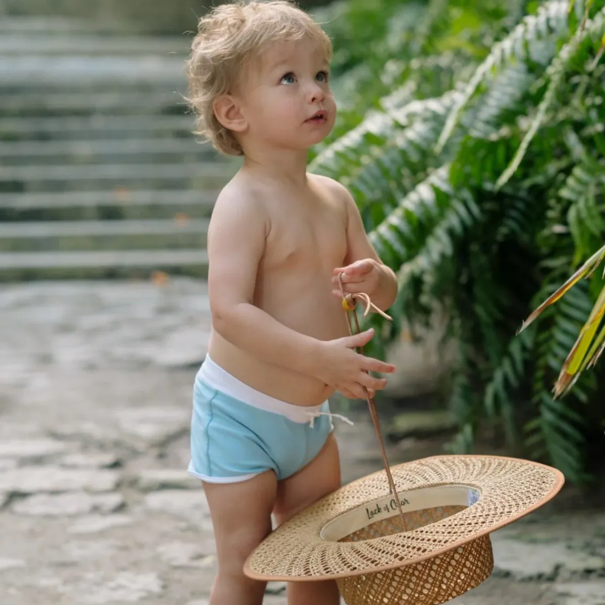 minnow X Fanm Mon Boy's Brief Lagoon Best