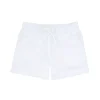 minnow X Fanm Mon Boy's Linen Short Coconut Grove White Hot