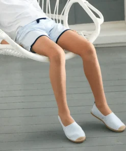 minnow X Sea Star Blue Stripe Beachcomber Espadrille | Swim Powder Blue Stripe Fashion