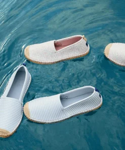 minnow X Sea Star Blue Stripe Beachcomber Espadrille | Swim Powder Blue Stripe Fashion