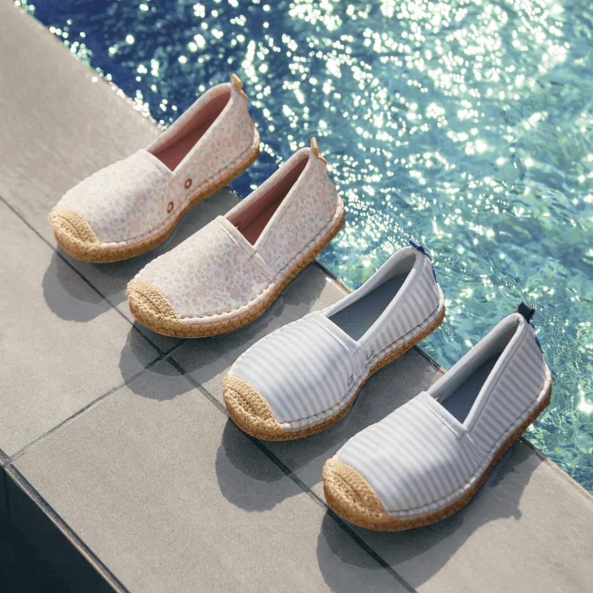 minnow X Sea Star Unisex Beachcomber Espadrille | Swim Antique Floral Discount