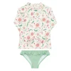 minnow X Sister Parish Girls Rashguard Set Cloister Botanical Fashion