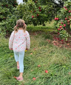 minnow X Sister Parish Unisex Quilted Jacket Cloister Botanical New