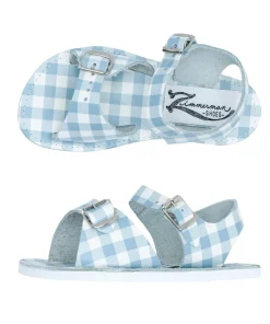 minnow X Zimmerman Sandal Oasis Blue Gingham Online