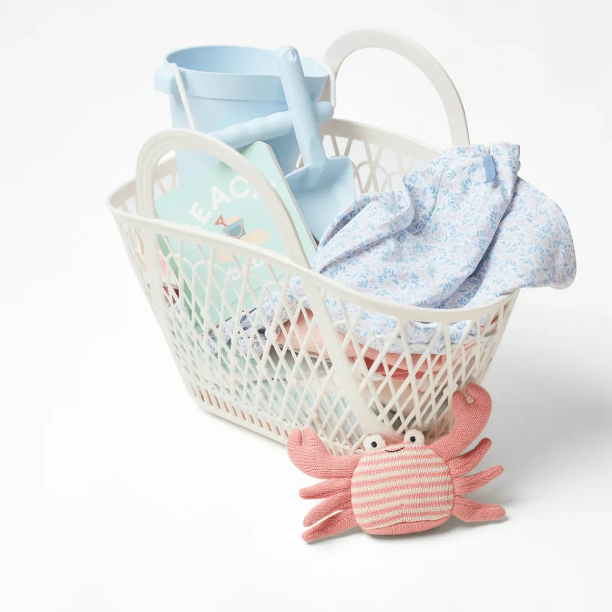 minnow Mon Ami Caldwell Knit Crab Rattle Clearance