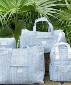 minnow Overnighter Tote Slate Floral Outlet