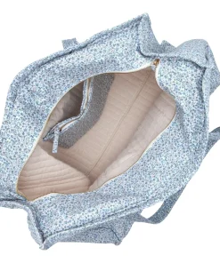 minnow Overnighter Tote Slate Floral Outlet