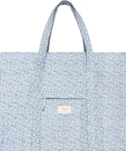 minnow Overnighter Tote Slate Floral Outlet
