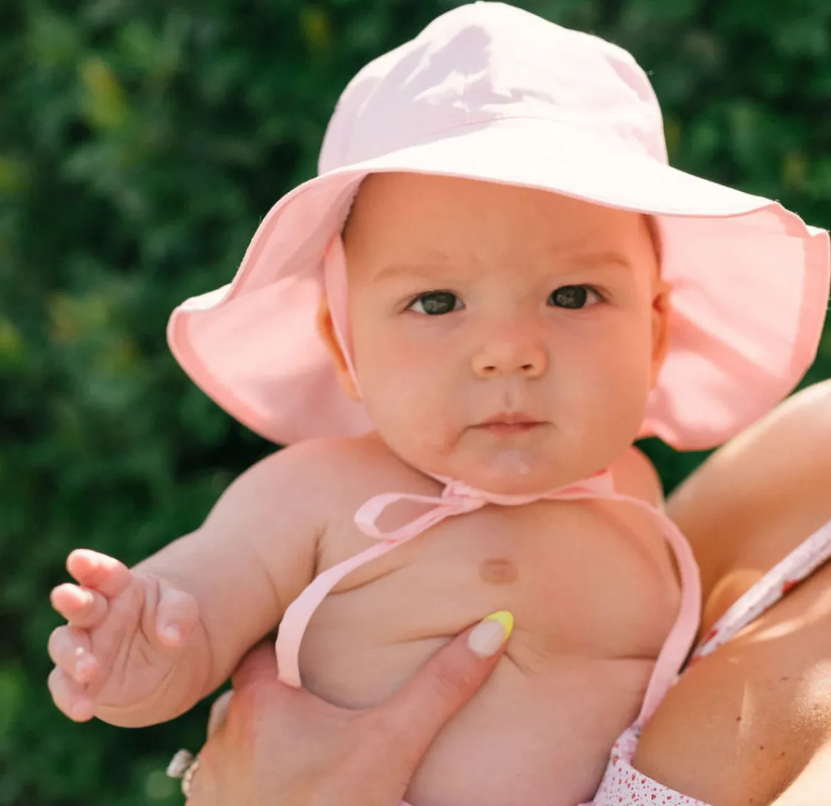 minnow Sun Hat Pale Pink Sale