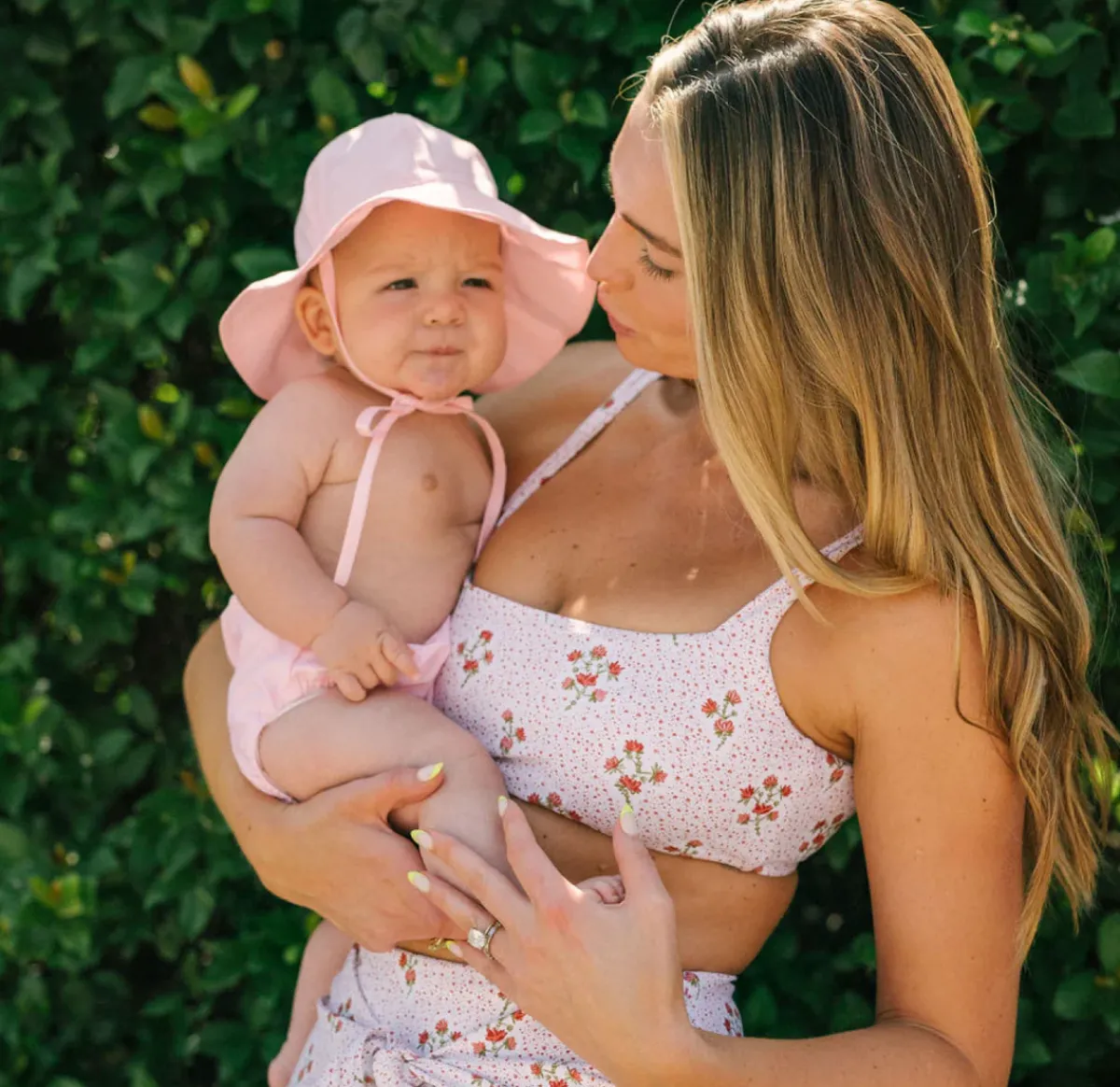 minnow Sun Hat Pale Pink Discount