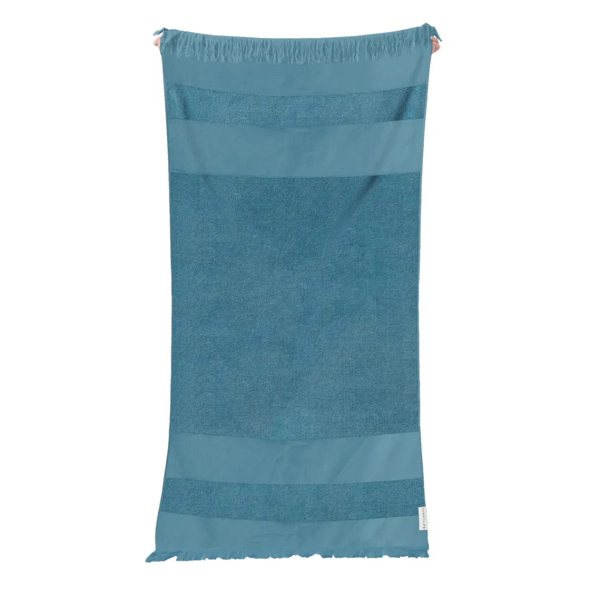 minnow Sunnylife Adriatic Blue Stripe Turkish Towel Best
