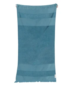 minnow Sunnylife Adriatic Blue Stripe Turkish Towel Outlet