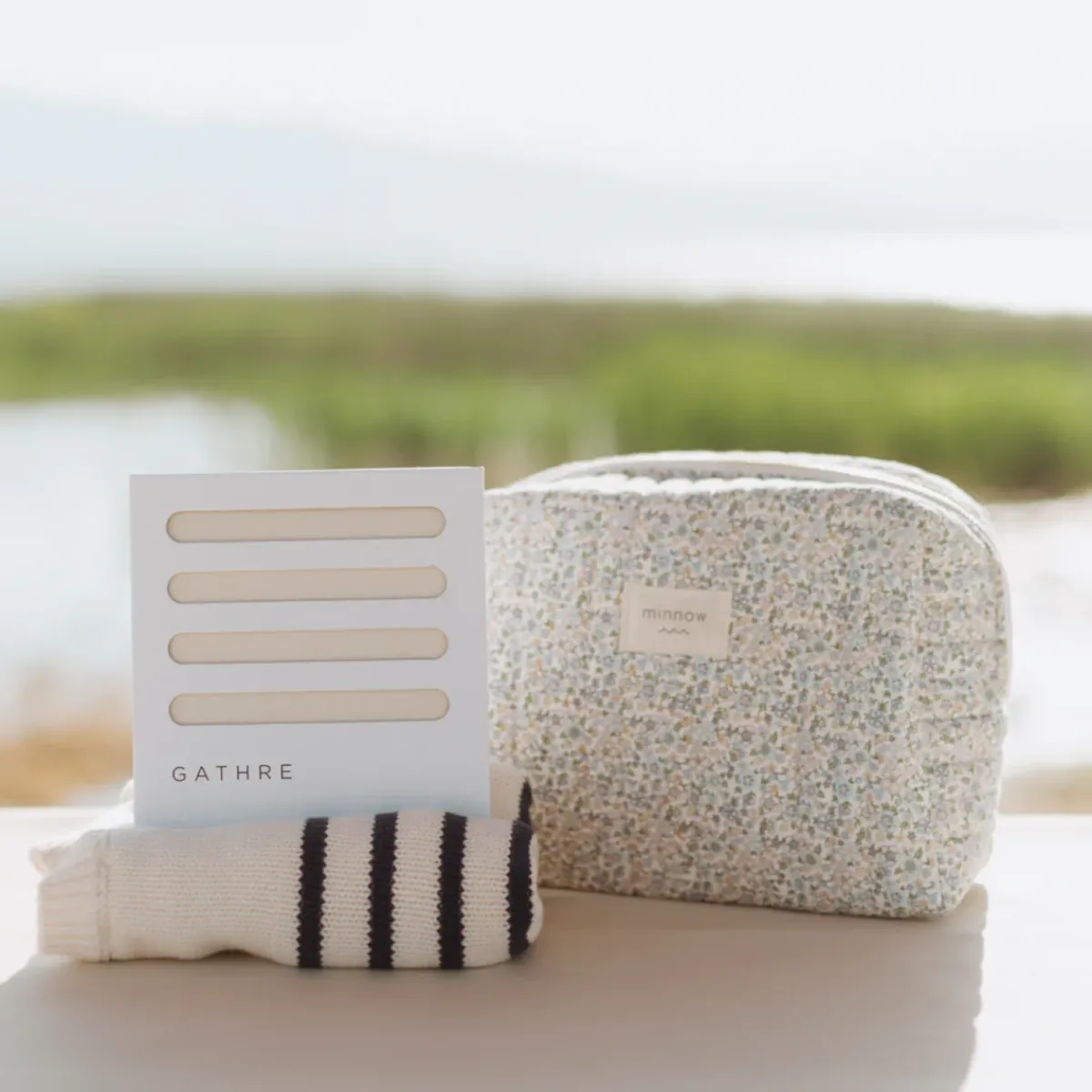 minnow Travel Day Bundle | Swim Breton Stripe Hot