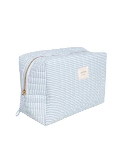 minnow Travel Pouch Powder Blue Stripe Online