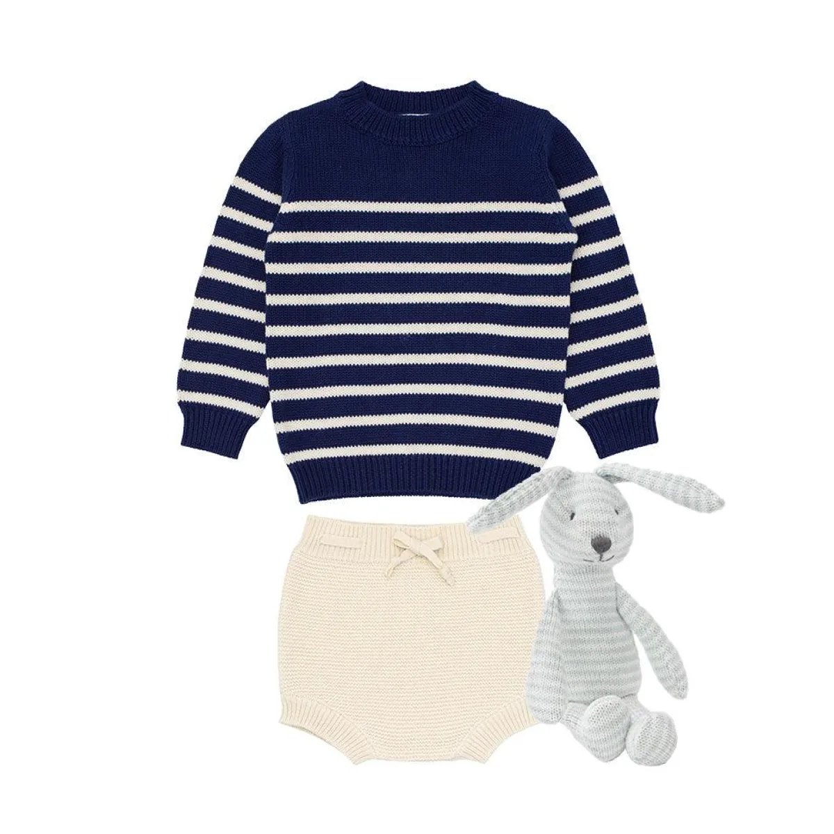 minnow Unisex Baby Knit Bundle Best