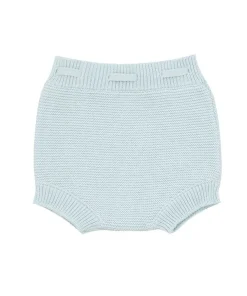 minnow Unisex Blue Knit Short Light Blue Clearance