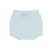 minnow Unisex Blue Knit Short Light Blue New