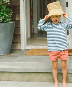 minnow Unisex Boatneck Tee Breton Stripe Fashion