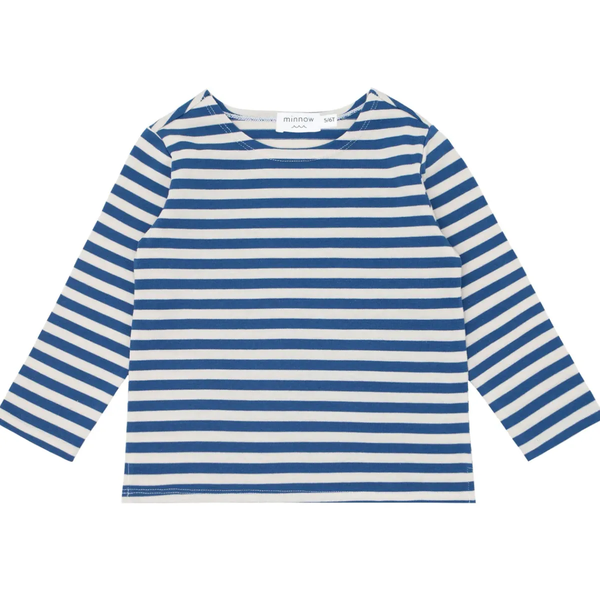 minnow Unisex Boatneck Tee Breton Stripe Discount
