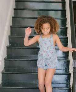 minnow Unisex Brock Collection X Romper Provence Blue Hot