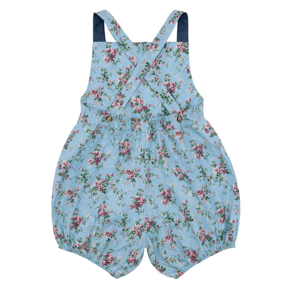minnow Unisex Brock Collection X Romper Provence Blue Hot
