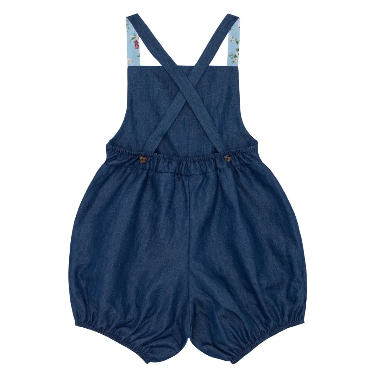 minnow Unisex Brock Collection X Romper Chambray Best