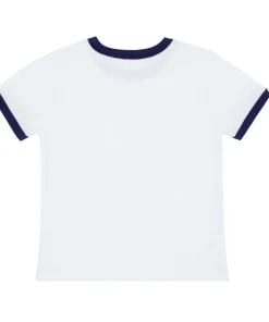 minnow Unisex French Terry Camp Tee White Fashion