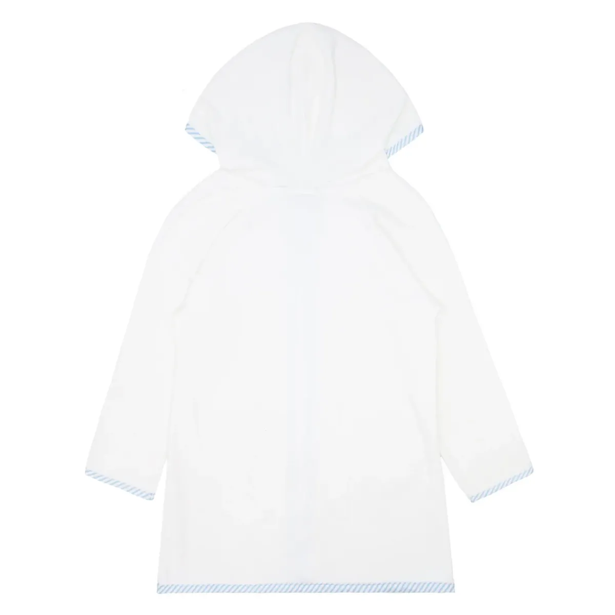 minnow Unisex French Terry Hooded Zipper Coverup | Swim White Outlet