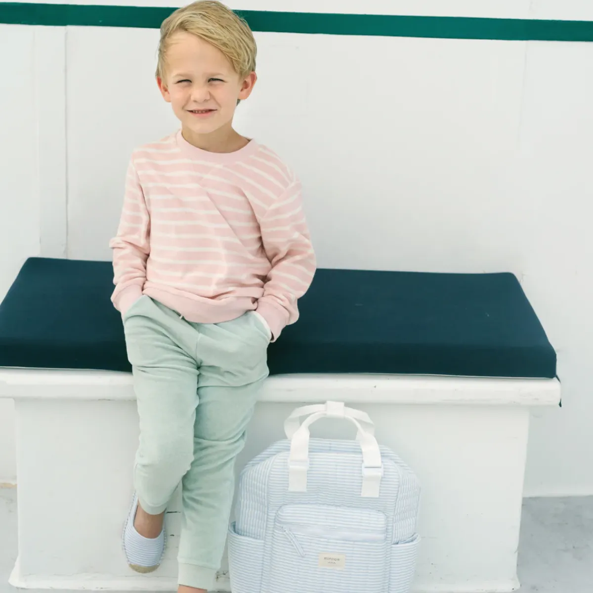 minnow Unisex French Terry Pant | Swim Sage New