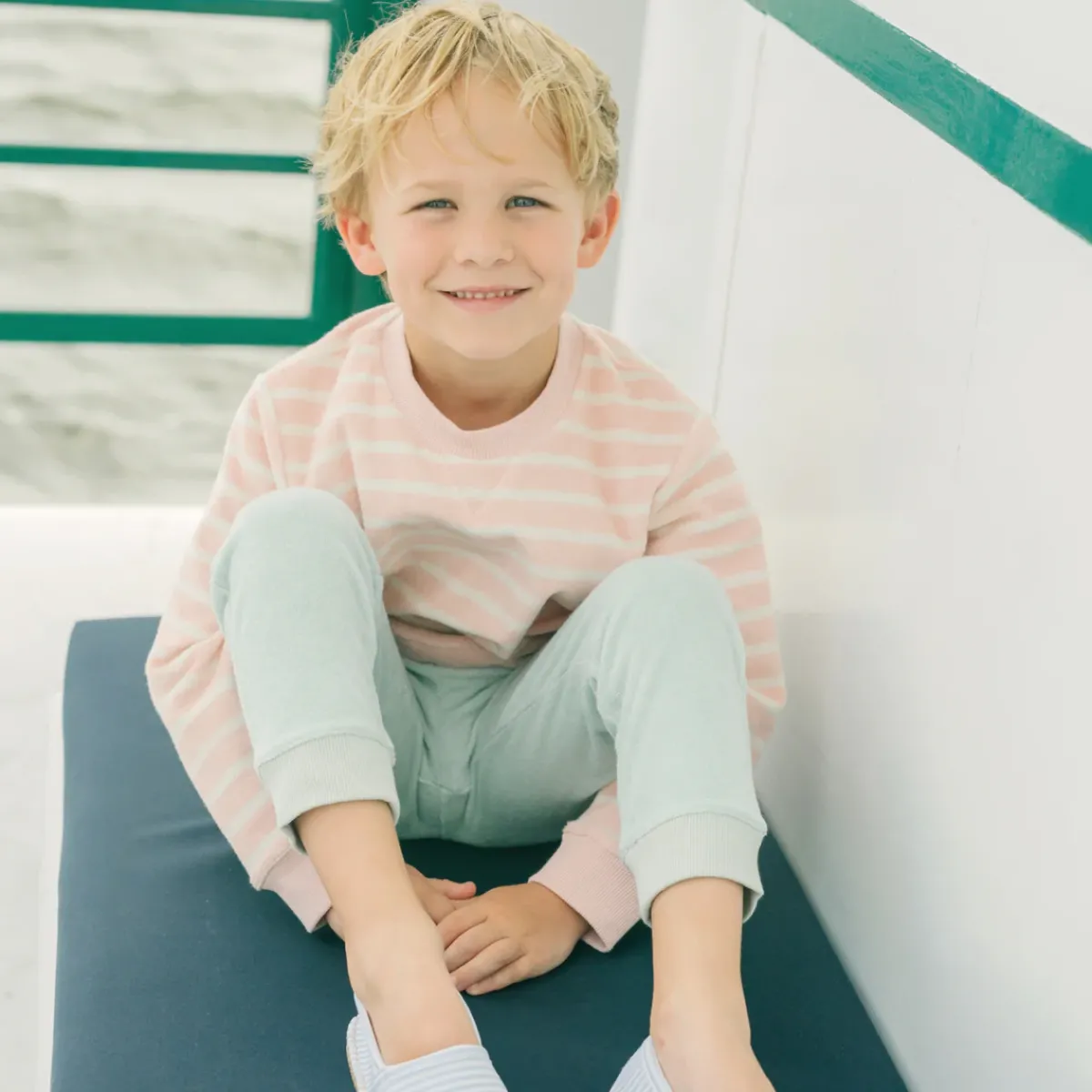 minnow Unisex French Terry Pant | Swim Sage New