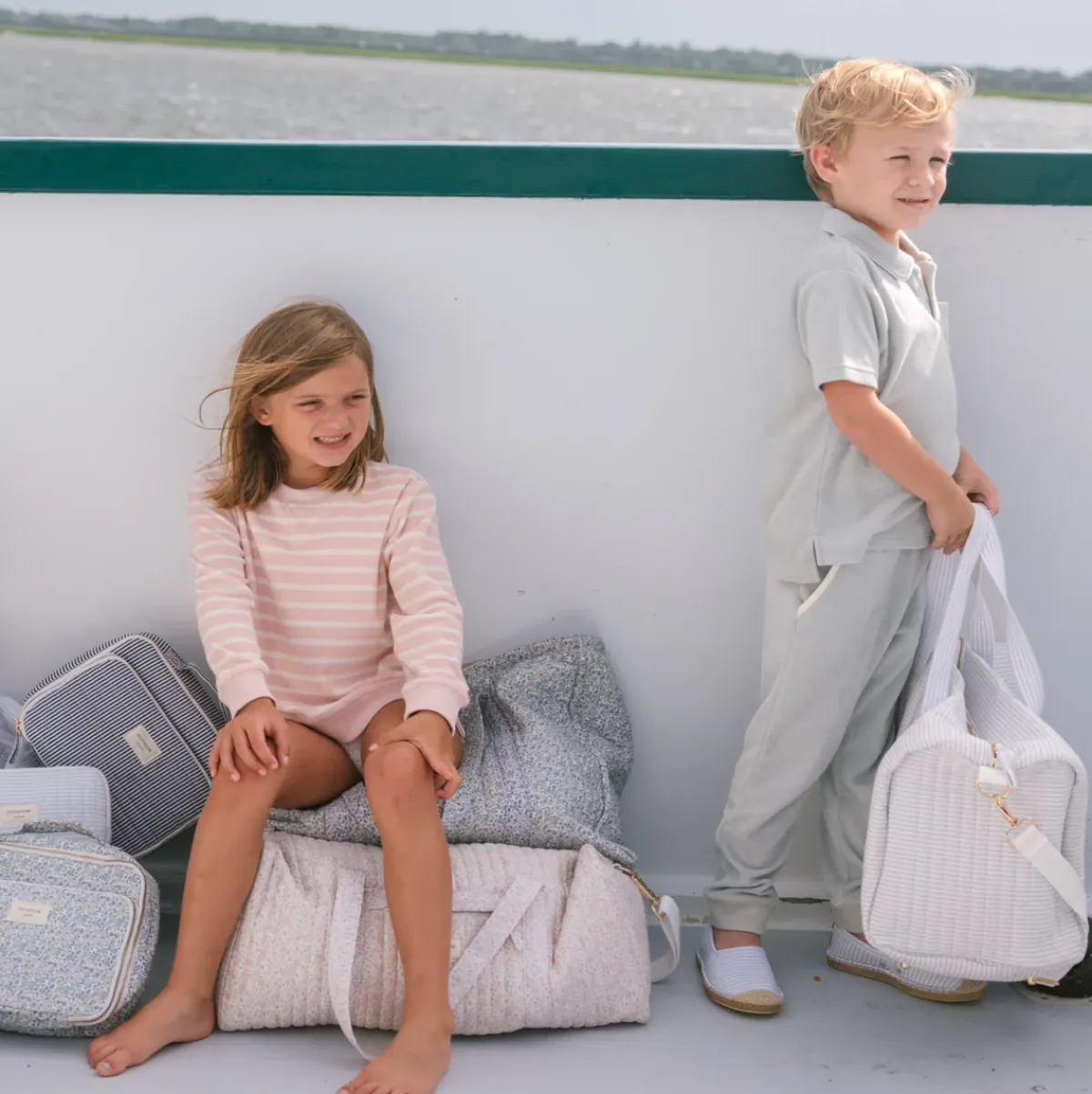 minnow Unisex French Terry Pant | Swim Sage New