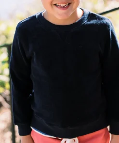 minnow Unisex French Terry Sweatshirt Navy Fashion