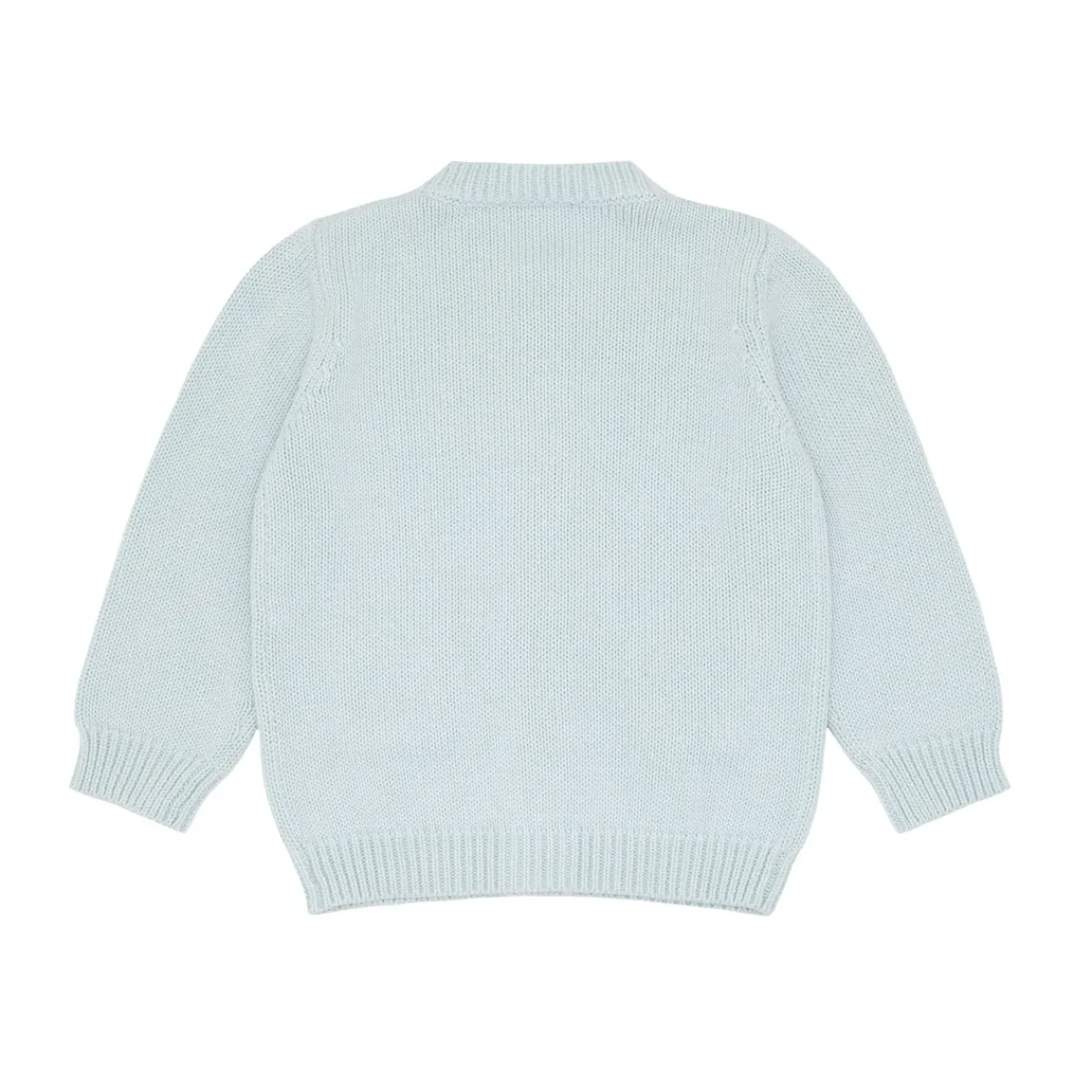 minnow Unisex Knit Cardigan Light Blue Clearance