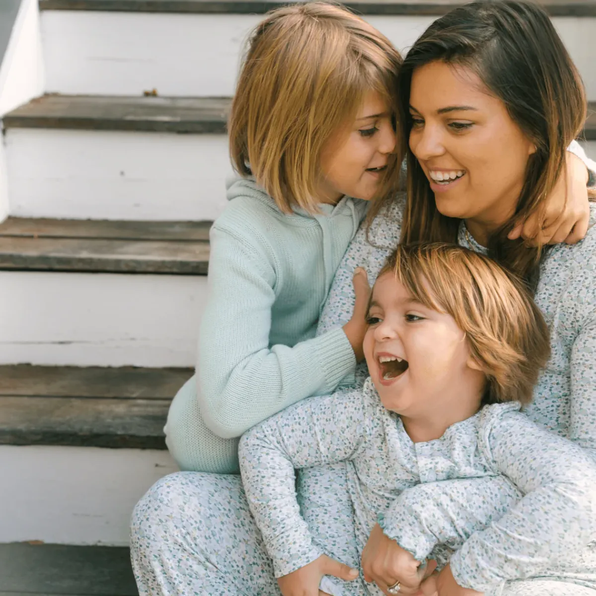 minnow Unisex Knit Hoodie Sage Clearance