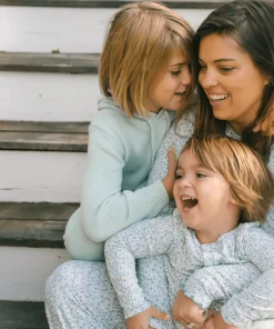 minnow Unisex Knit Hoodie Sage Clearance