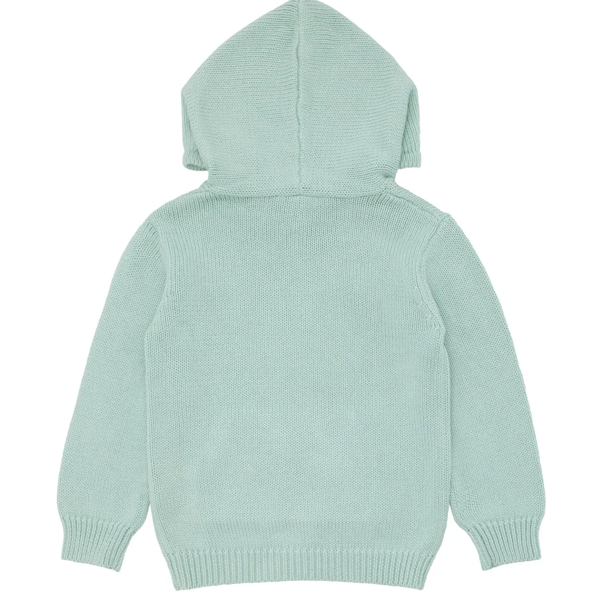 minnow Unisex Knit Hoodie Sage Clearance