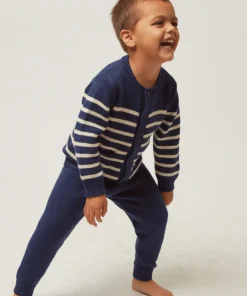 minnow Unisex Knit Pant Navy Fashion