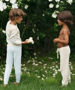 minnow Unisex Knit Pant Cream Sale